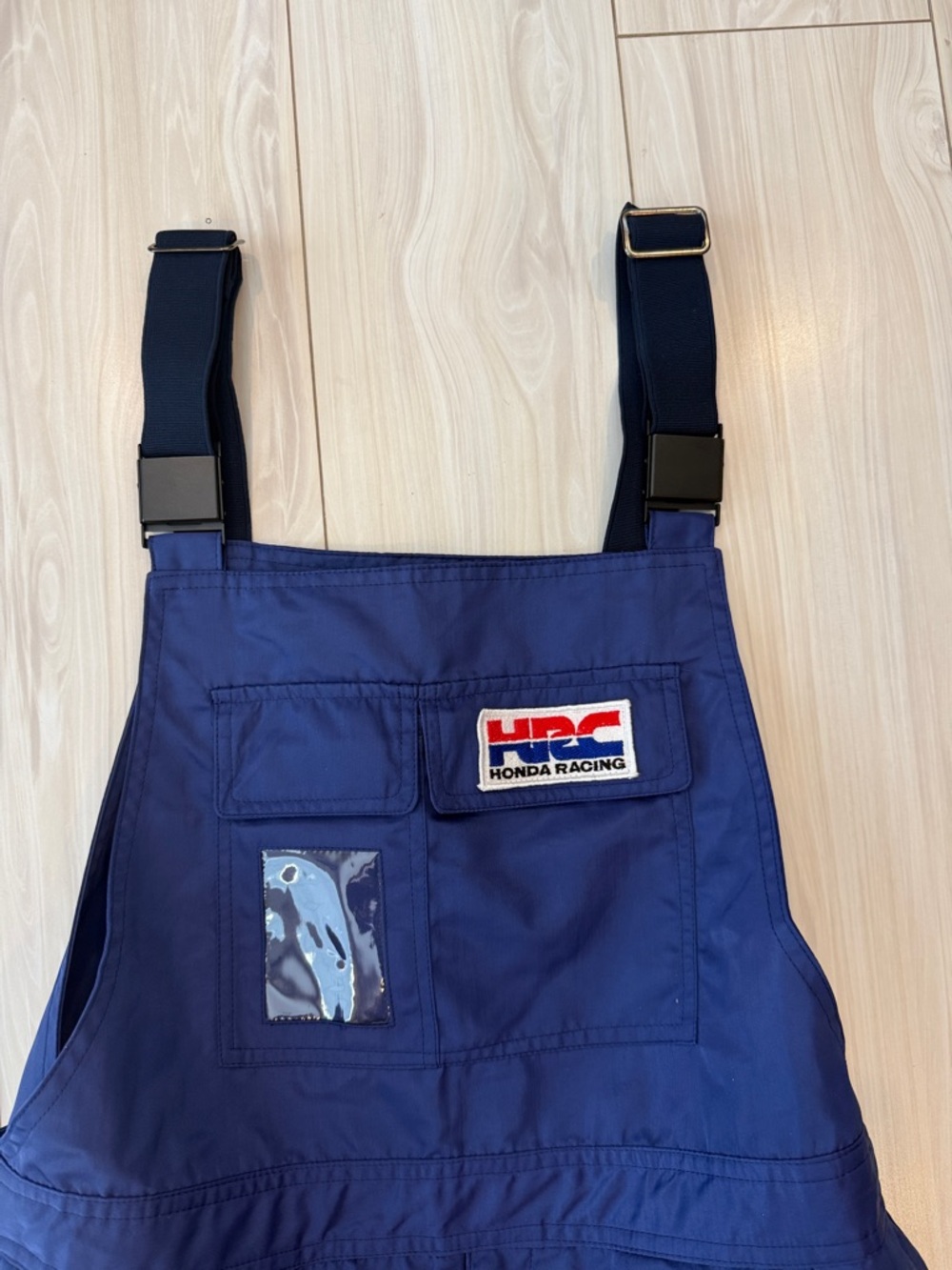 Honda Navy Blue Men's Insulated Bib Overalls - Picture 3 of 5